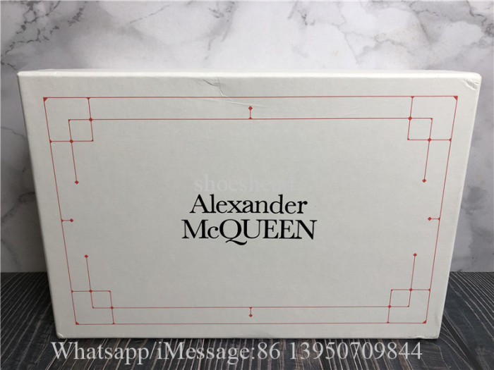 Alexander McQueen Oversized Sneaker Black White Grey