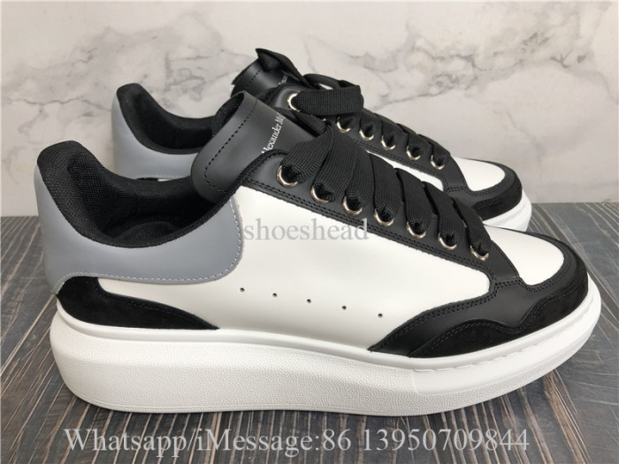 Alexander McQueen Oversized Sneaker Black White Grey