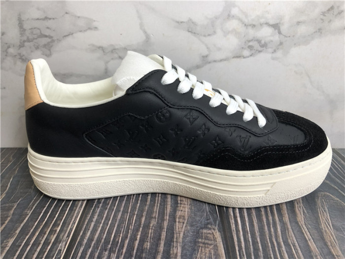 Super Quality Louis Vuitton Low Top Sneaker Black White