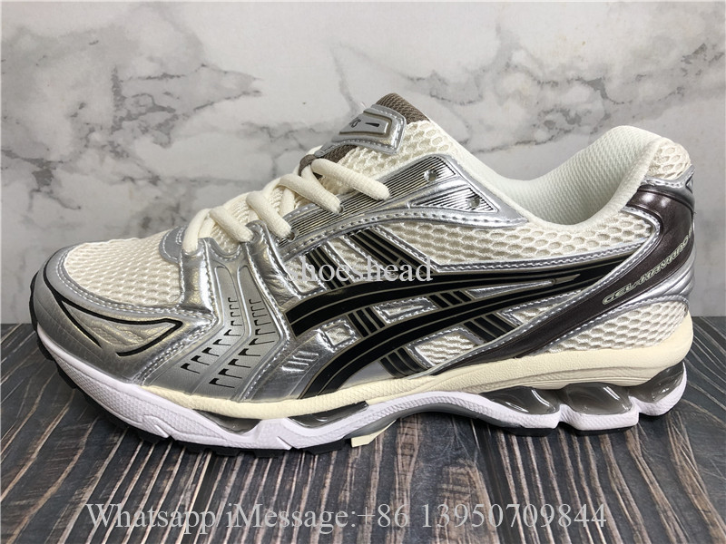 Asics Gel Kayano 14 Silver Cream Sneaker