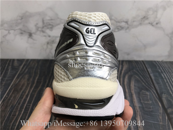 Asics Gel Kayano 14 Silver Cream Sneaker