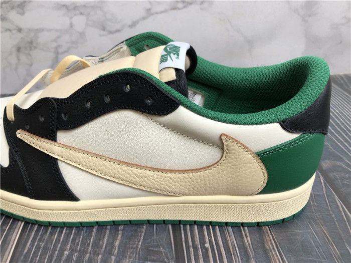 Travis Scott x Air Jordan 1 Low Green Black White