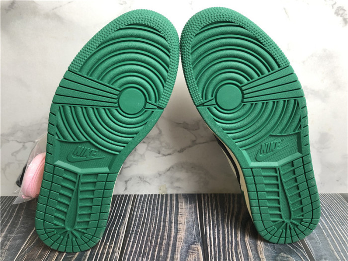 Travis Scott x Air Jordan 1 Low Green Black White