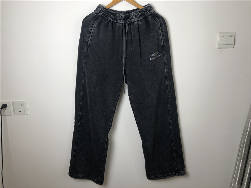 Balenciaga Black Wide Leg Pants