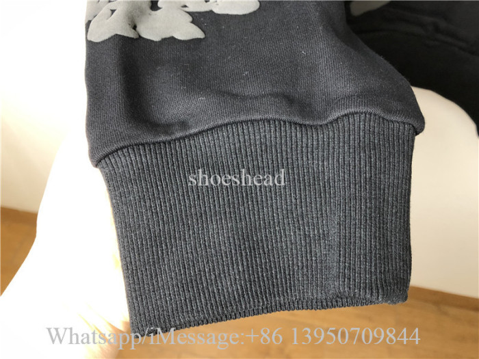 Denim Tears Cotton Wreath-Print Hoodie