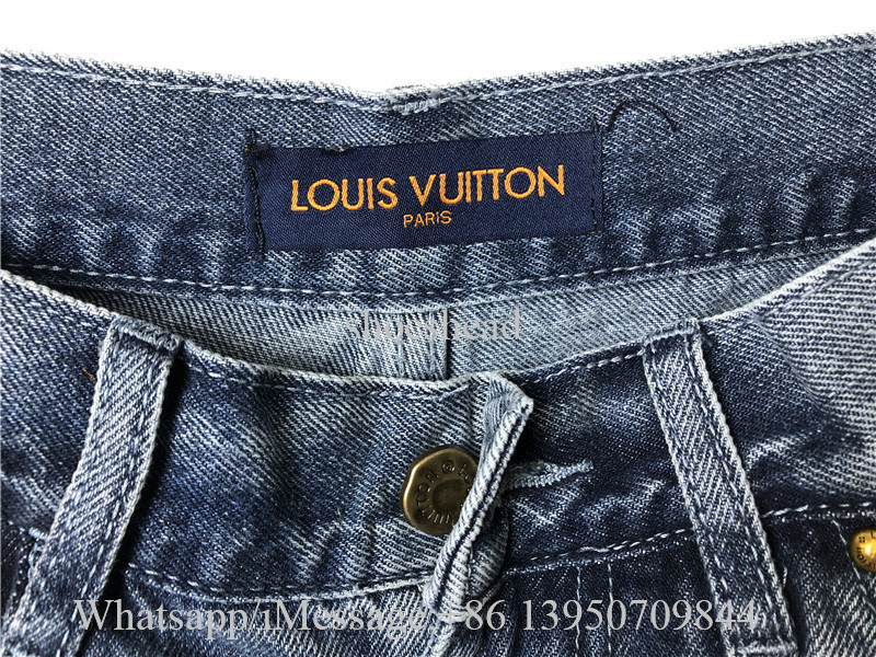 Louis Vuitton Denim Blue Shorts