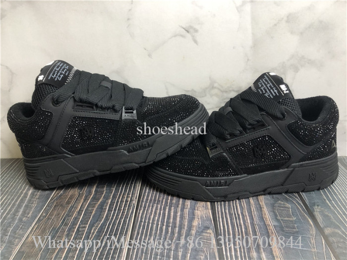 Amiri Black Crystal MA-1 Sneaker