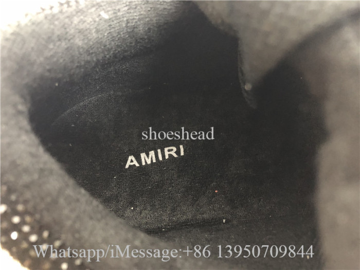 Amiri Black Crystal MA-1 Sneaker