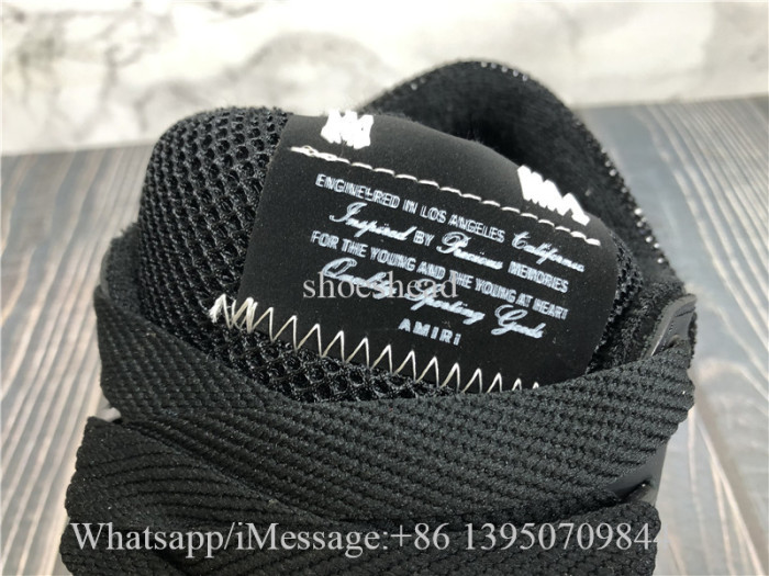 Amiri Black Crystal MA-1 Sneaker