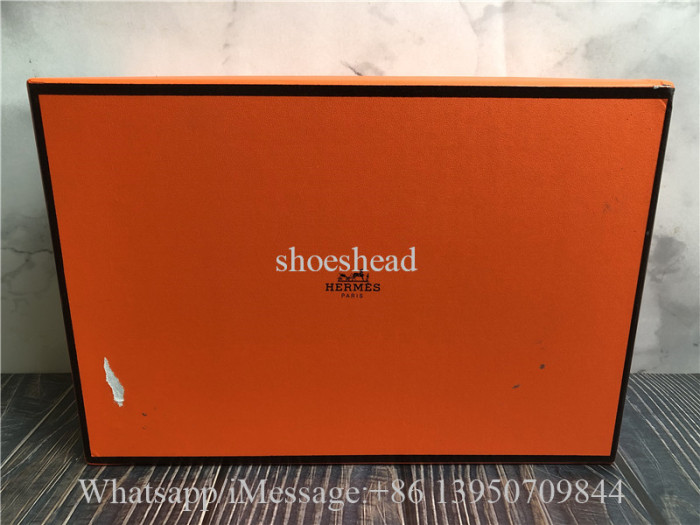 Hermes Brown Velvet Mule Sandals Slide