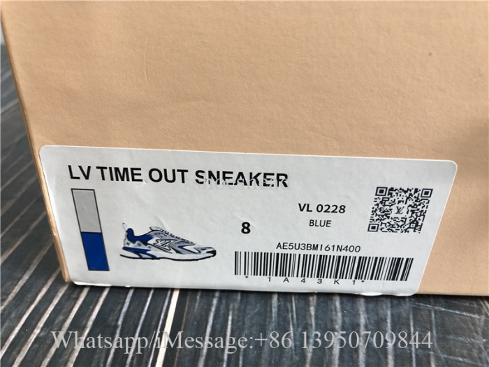 Louis Vuitton Runner Tatic Trainer Blue