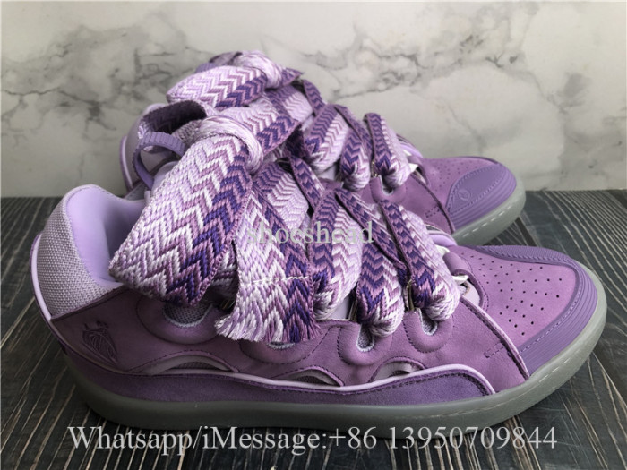 Super Quality Lanvin Curb Sneaker Purple