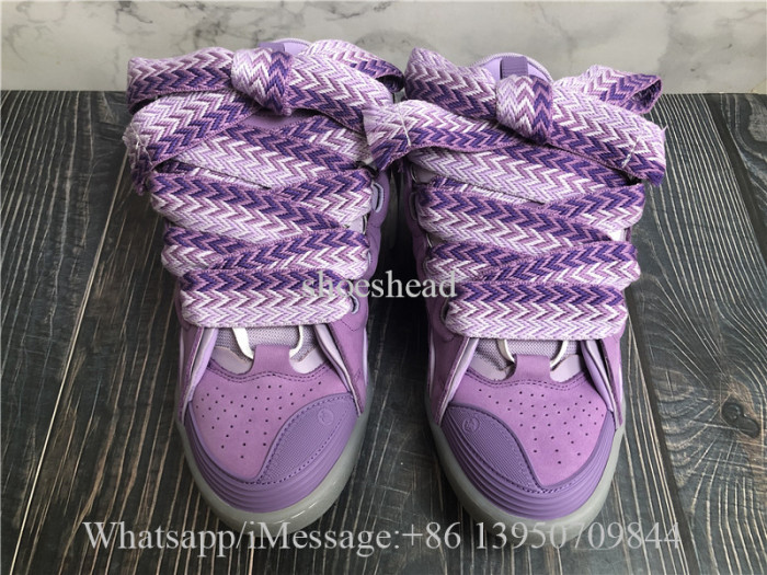 Super Quality Lanvin Curb Sneaker Purple