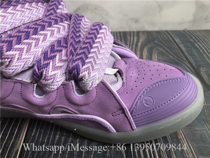 Super Quality Lanvin Curb Sneaker Purple