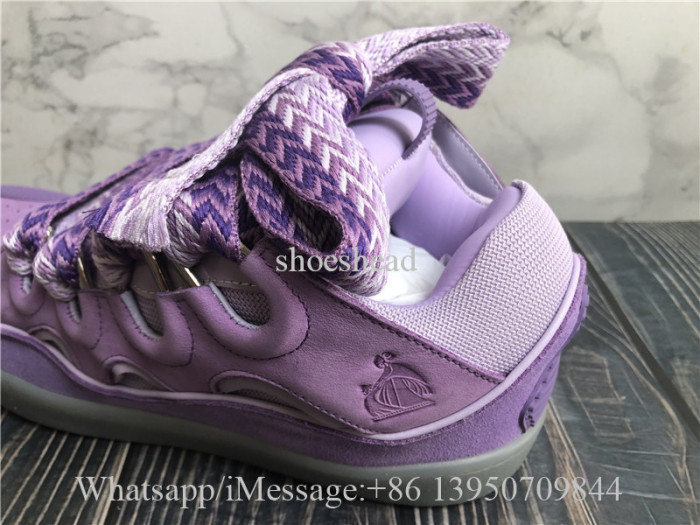 Super Quality Lanvin Curb Sneaker Purple