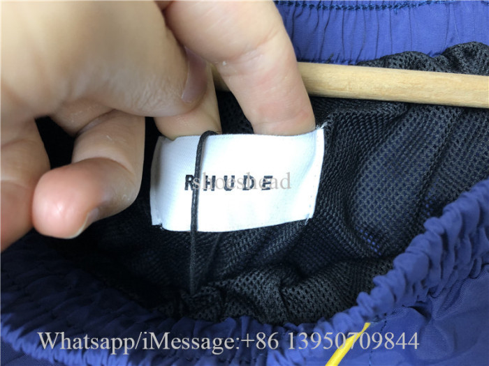 Rhude Navy Blue Shorts