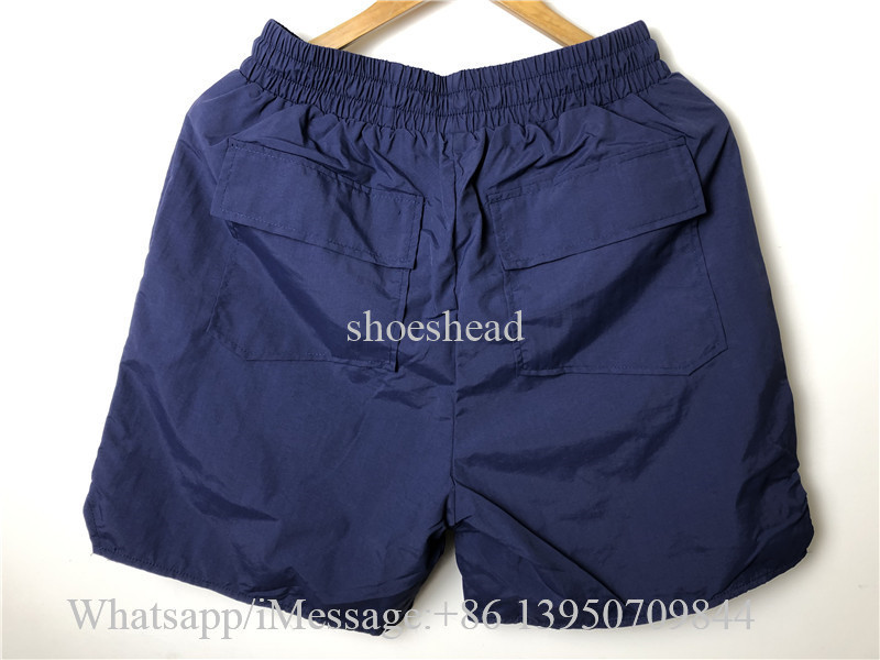 Rhude Navy Blue Shorts
