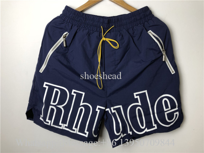 Rhude Navy Blue Shorts