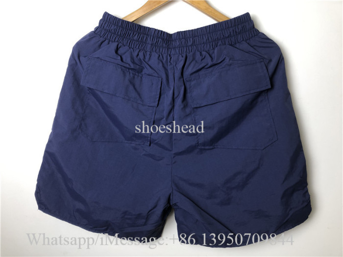 Rhude Navy Blue Shorts