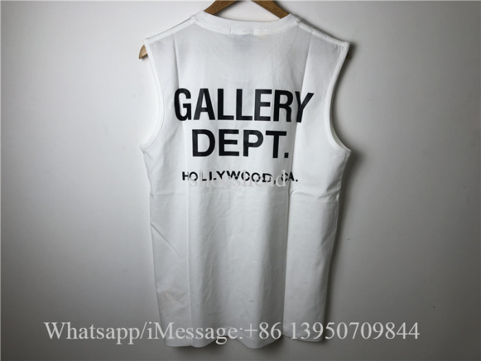 Gallery Dept. Sleeveless White Shirt
