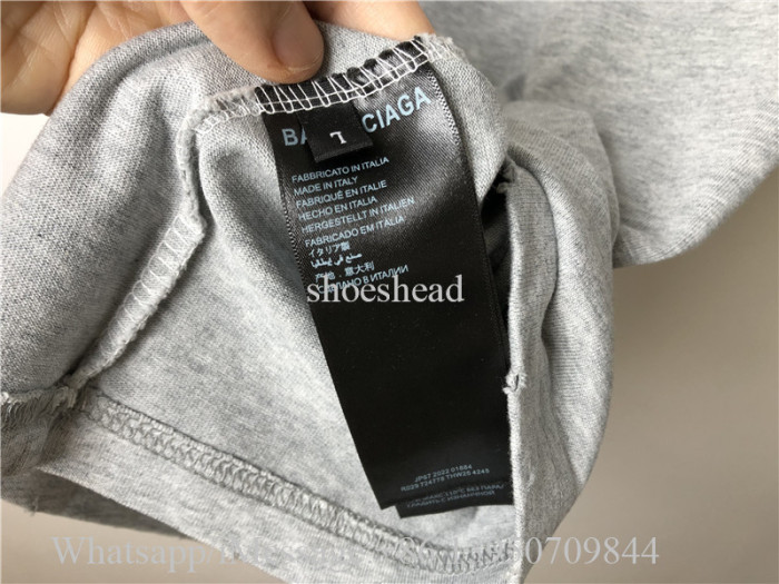 Balenciaga Grey Tee Shirt