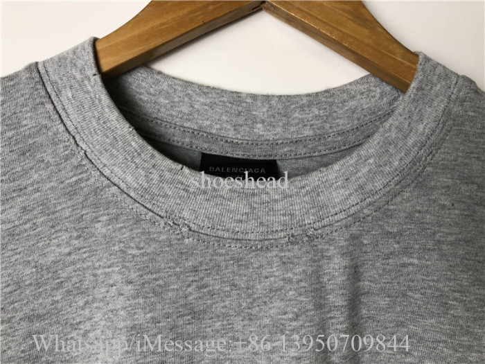 Balenciaga Grey Tee Shirt