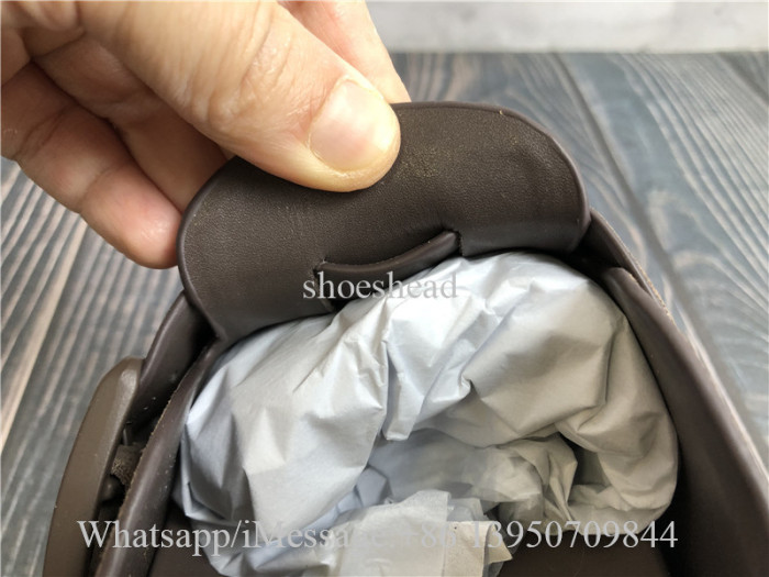 Balenciaga Brown Velvet Sandals Slipper