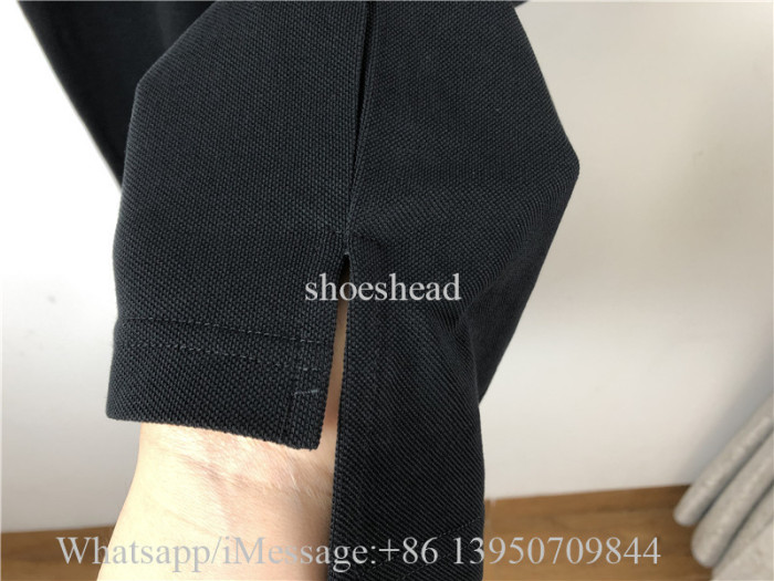 Balenciaga Polo Black Tee Shirt