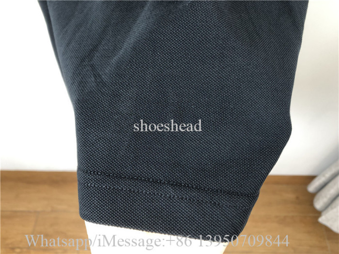 Balenciaga Polo Black Tee Shirt