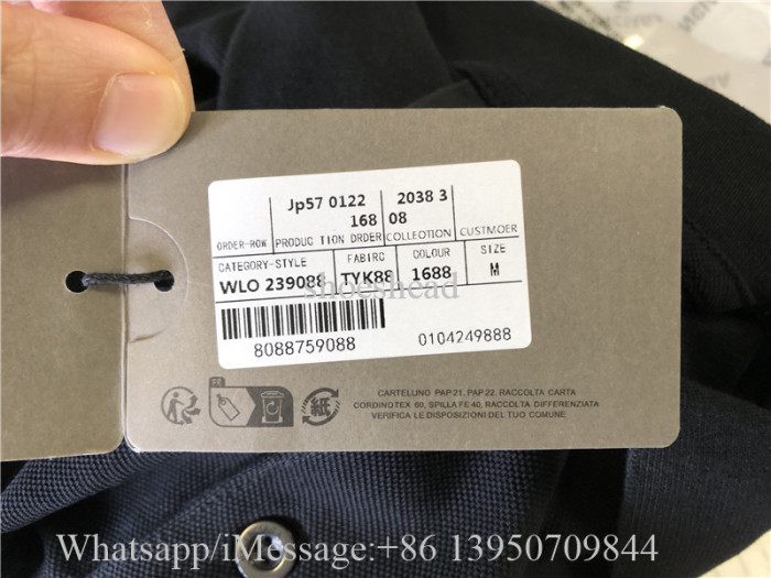 Balenciaga Polo Black Tee Shirt