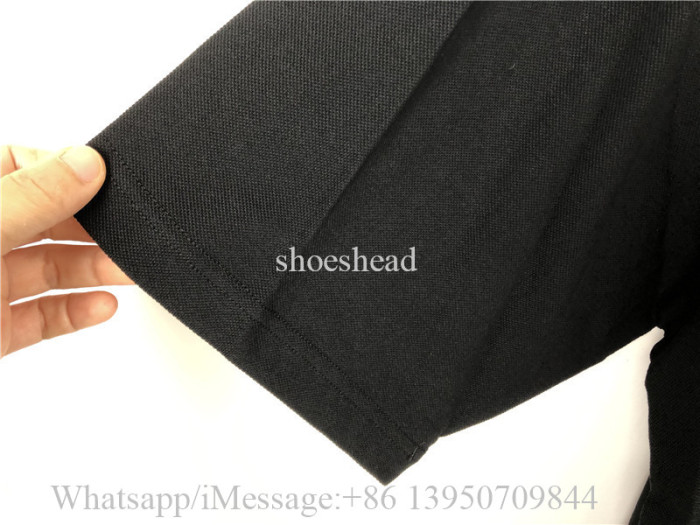 Balenciaga Polo Black Tee Shirt