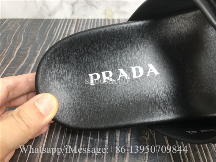 Prada Leather Strap Sandals