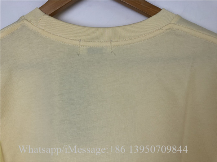 Rhude Beige Yellow Tee-Shirt