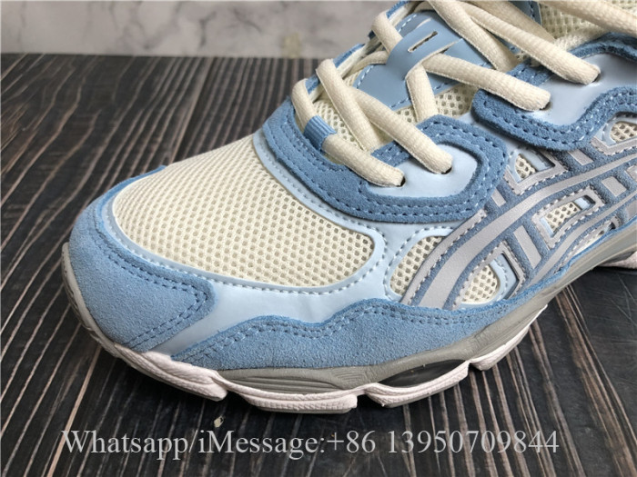 Asics Gel-NYC Cream Arctic Sky Low Top Sneaker
