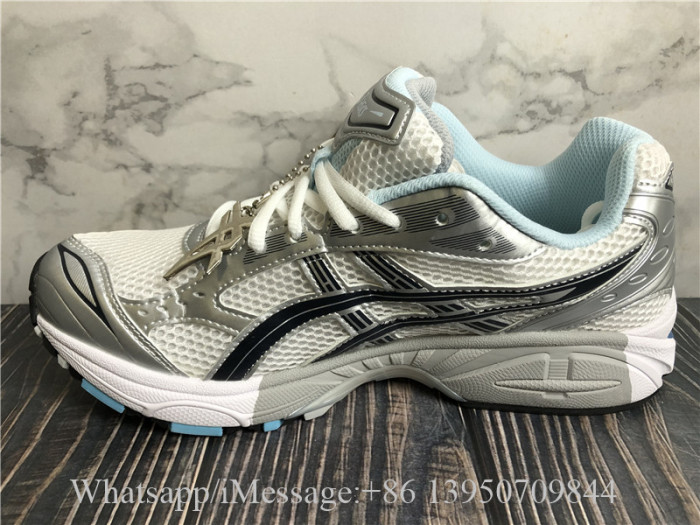 Asics Gel Kayano 14 White Blue Black