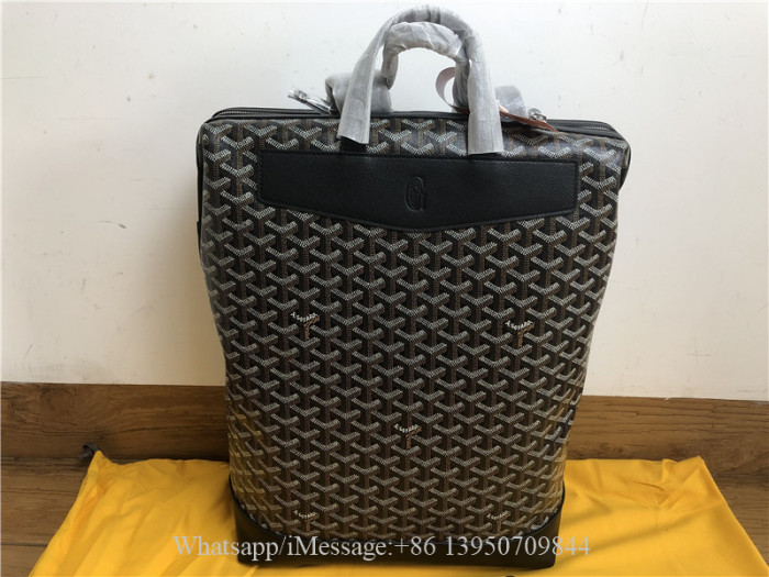 Original Goyard Black Cisalpin Backpack