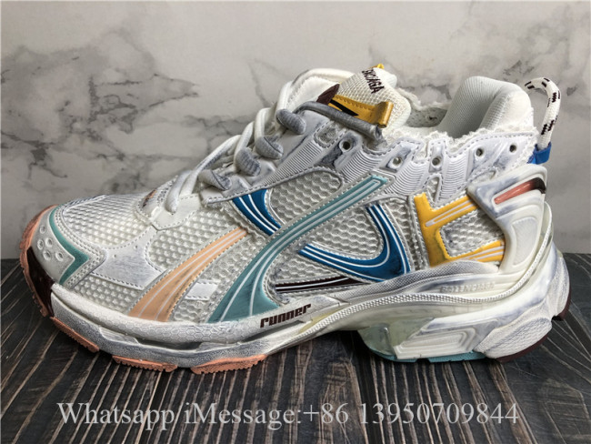 Balenciaga 700 Trainer White Yellow Blue Pink
