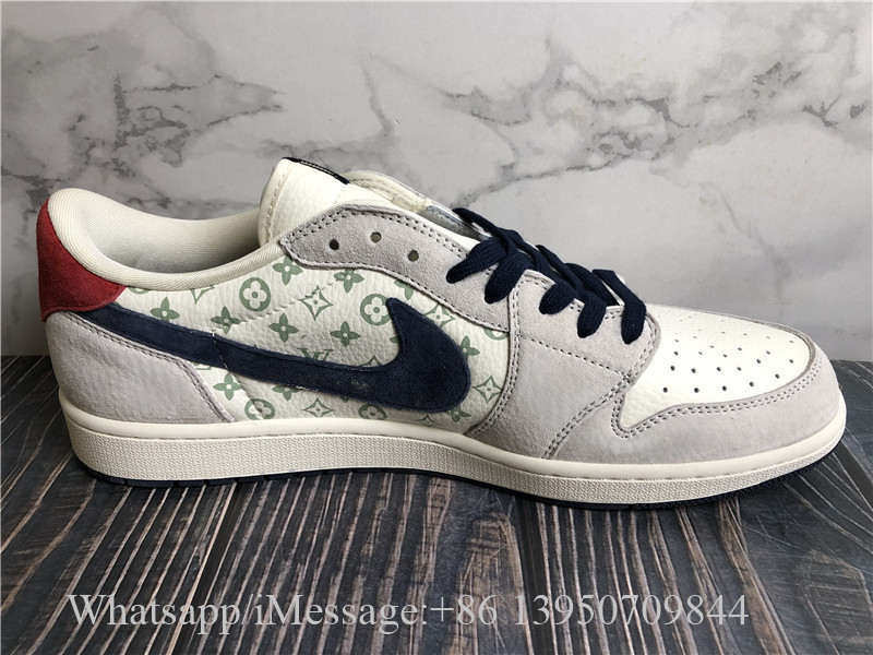 Louis Vuitton x Air Jordan 1 Low Travis Scott