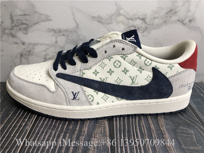 Louis Vuitton x Air Jordan 1 Low Travis Scott