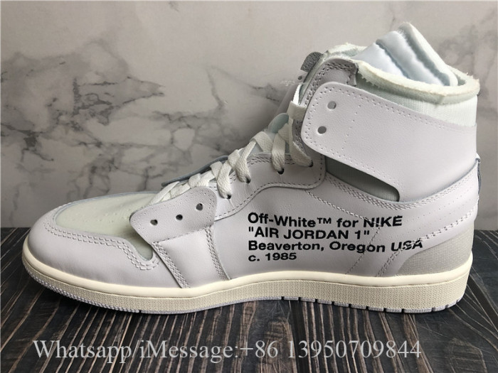 Super Quality Off White x Air Jordan 1 Retro NRG White