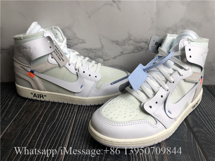 Super Quality Off White x Air Jordan 1 Retro NRG White