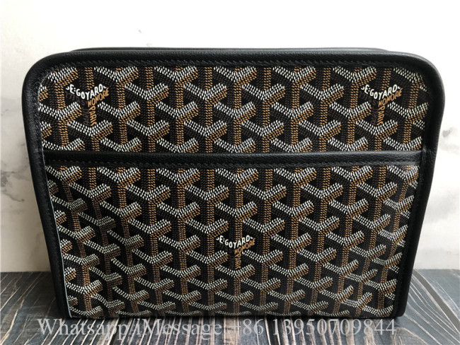Original Goyard Jouvence MM Toiletry Bag Black