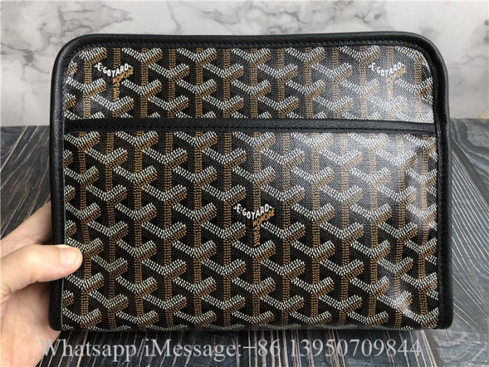 Original Goyard Jouvence MM Toiletry Bag Black