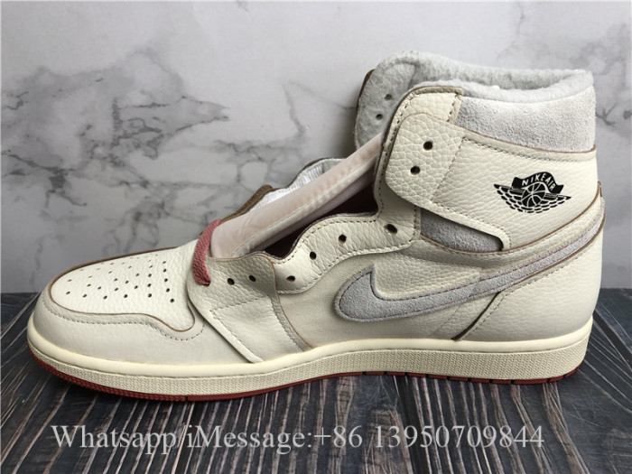 Air Jordan 1 High Sail Cinnabar