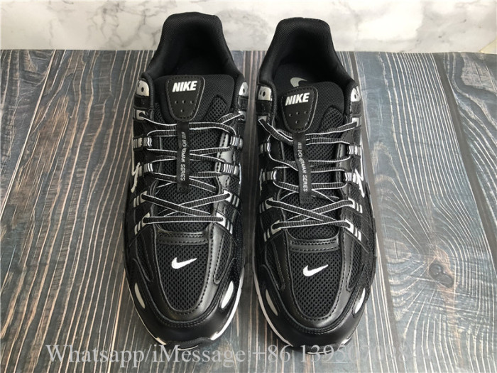 Nike P-6000 Black White Shoes