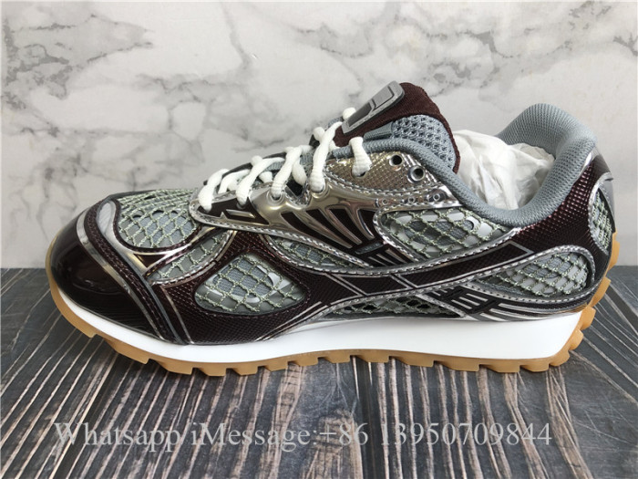 Bottega Veneta Orbit Sneaker Merlot