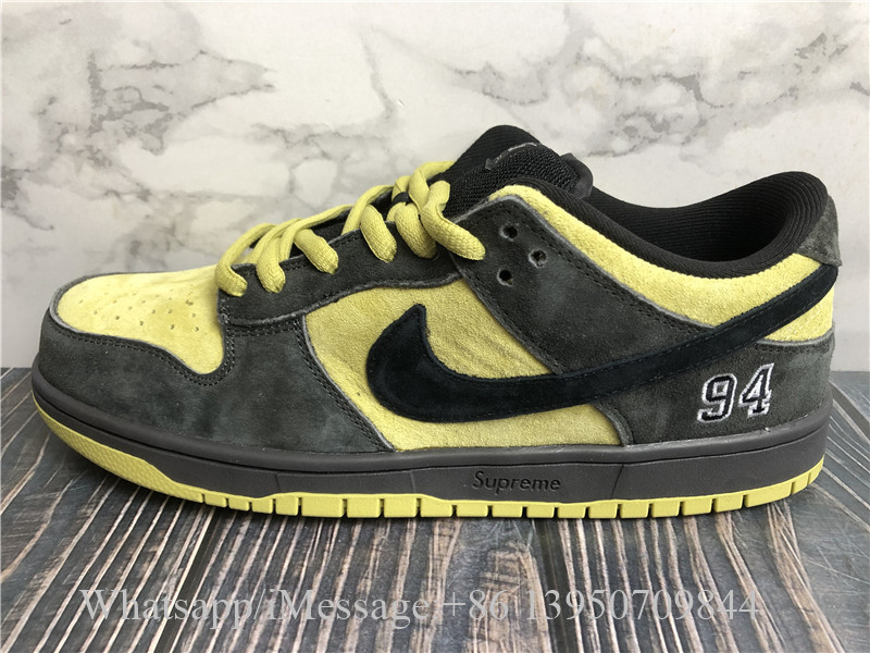 Supreme x Nike SB Dunk Low Camper Green