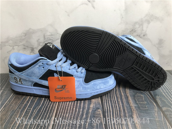 Supreme x Nike SB Dunk Low 94 Ocean Fog