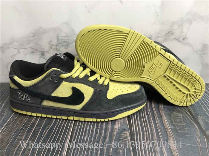 Supreme x Nike SB Dunk Low Camper Green