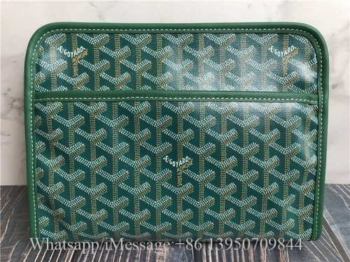 Original Goyard Jouvence Toiletry Bag MM  Green